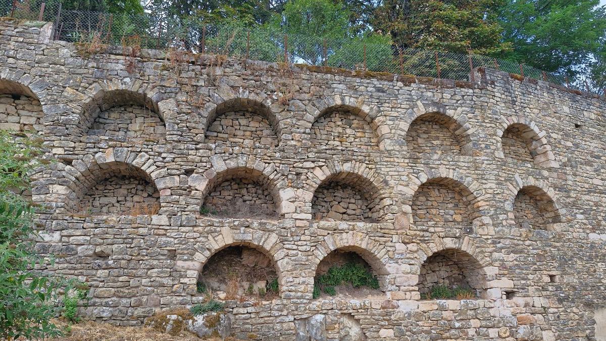 Arcs de décharge des remparts de Milhars