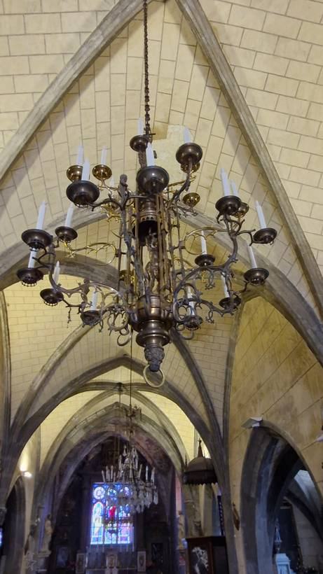 Le lustre de Saint-Sébastien, restauré entre 2022 et 2024